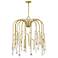 Savoy House Anholt 32" Wide Noble Brass 8-Light Chandelier