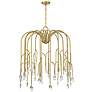 2_Savoy House Anholt 32" Wide Noble Brass 8-Light Chandelier more views