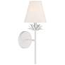 1_Savoy House Arbroath 17" High White Wall Sconce