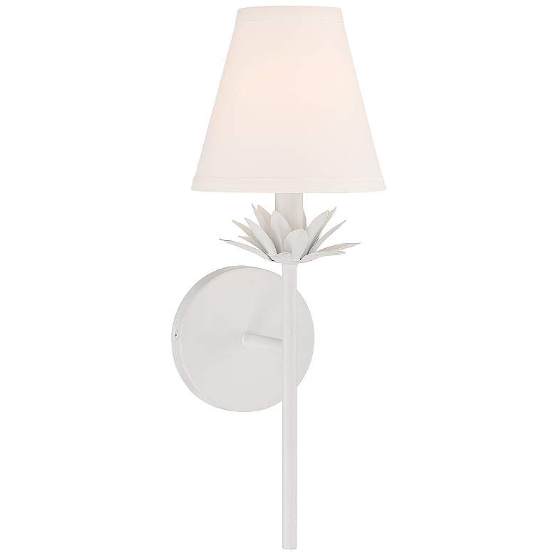 Image 5 Savoy House Arbroath 17" High White Wall Sconce more views