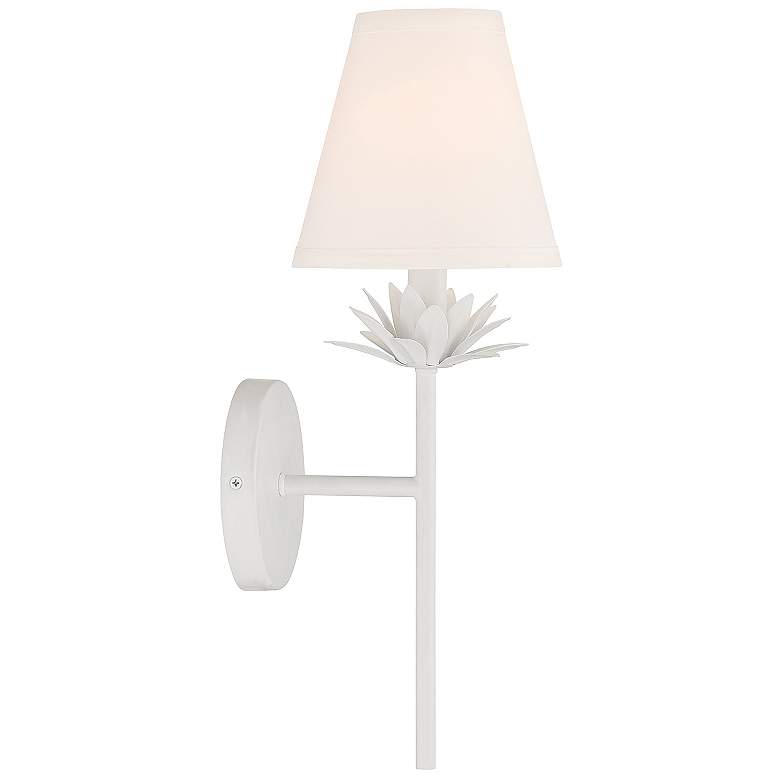 Image 6 Savoy House Arbroath 17" High White Wall Sconce more views