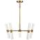 Savoy House Arlon 26" Wide Warm Brass Integrated LED Pendant