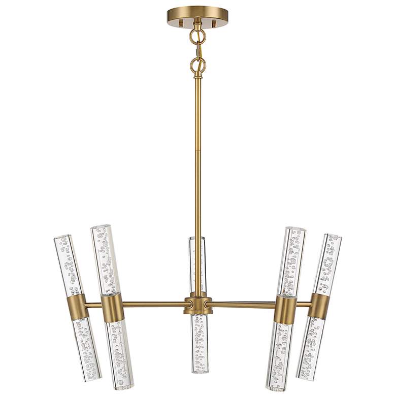 Image 2 Savoy House Arlon 26" Wide Warm Brass Integrated LED Pendant more views