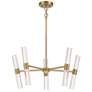 3_Savoy House Arlon 26" Wide Warm Brass Integrated LED Pendant more views