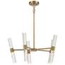 5_Savoy House Arlon 26" Wide Warm Brass Integrated LED Pendant more views