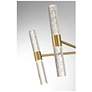 6_Savoy House Arlon 26" Wide Warm Brass Integrated LED Pendant more views