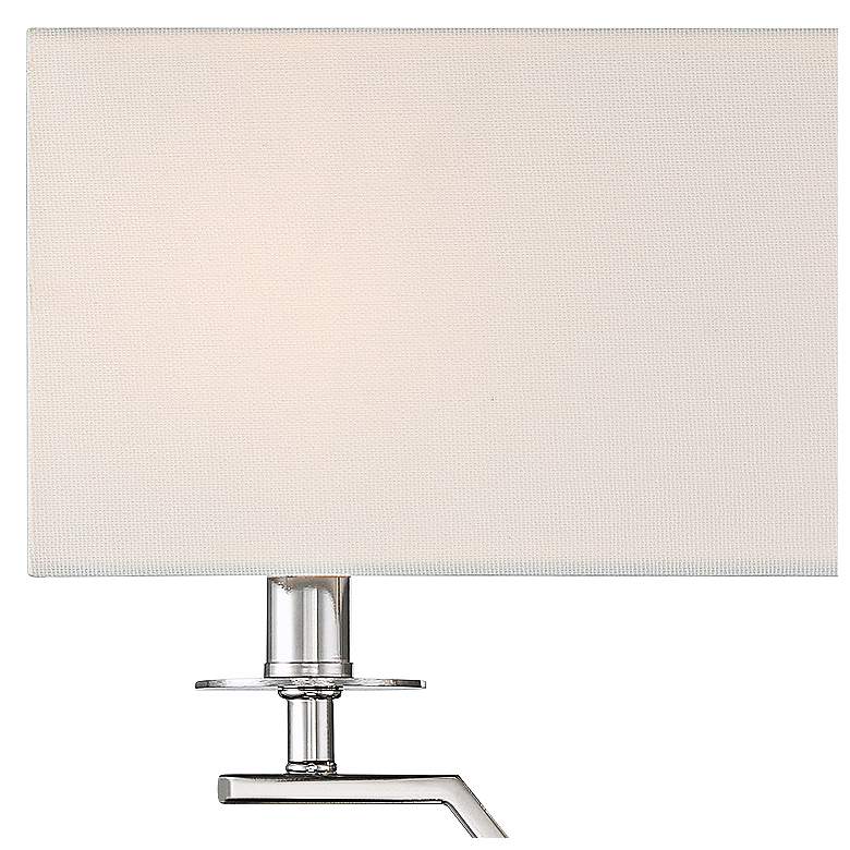 Image 2 Savoy House Arondale 15" High Polished Nickel 2-Light Sconce more views