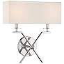 4_Savoy House Arondale 15" High Polished Nickel 2-Light Sconce more views