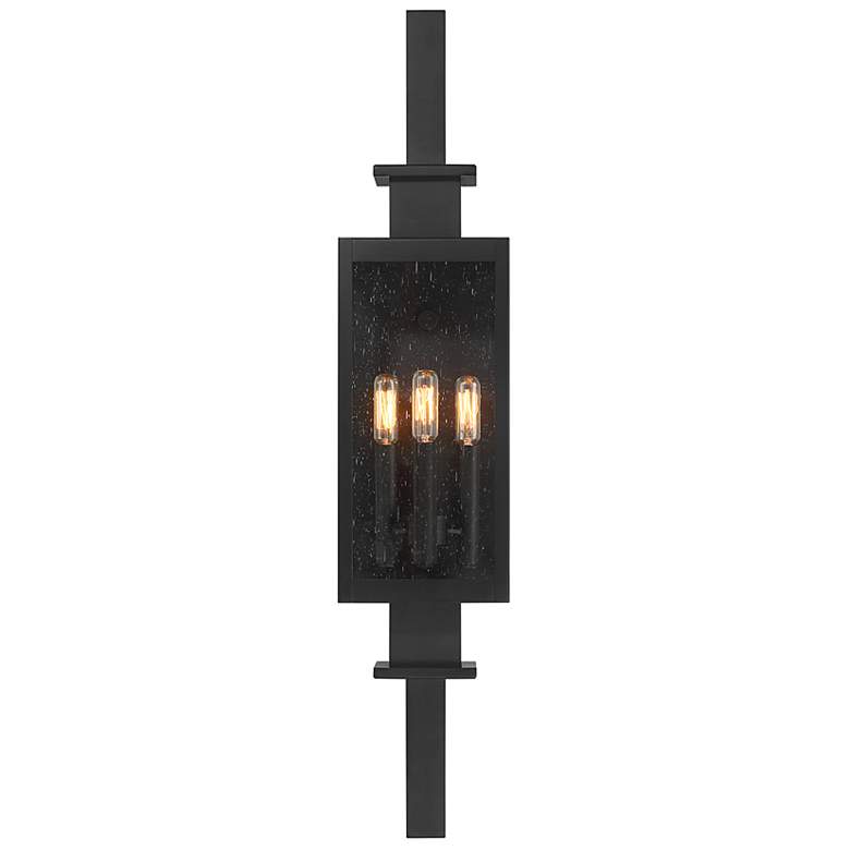 Image 4 Savoy House Ascott 32" High Matte Black Outdoor Wall Light more views