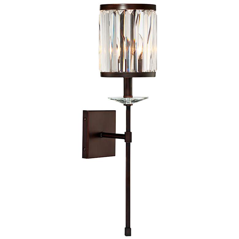 Image 6 Savoy House Ashbourne 26" High Mohican Bronze Wall Sconce more views