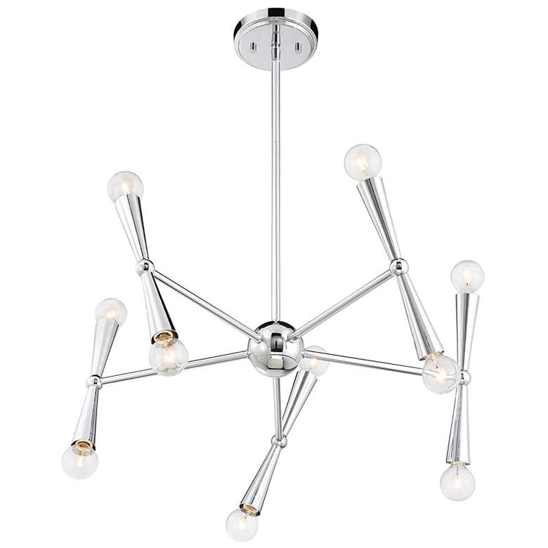 Image 3 Savoy House Ashlyn 26" Wide Bisque White 5-Light Chandelier more views