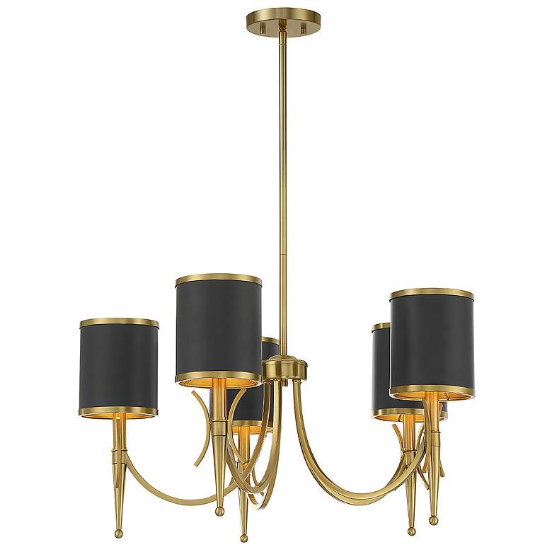 Image 5 Savoy House Ashor 18" Integrated LED Linear Chandelier more views