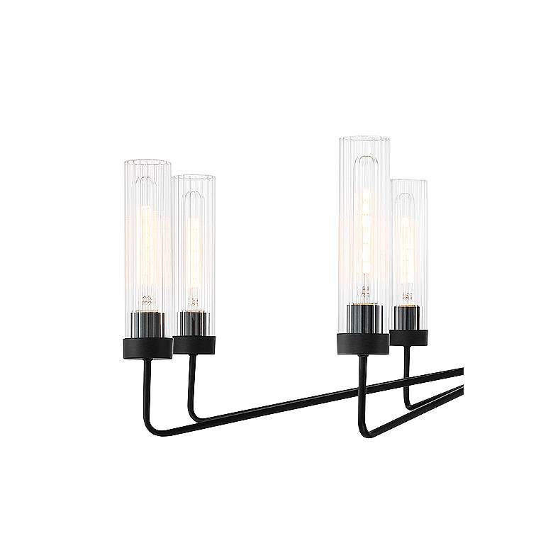 Image 2 Savoy House Baker 44" Wide Matte Black 8-Light Chandelier more views