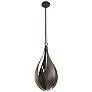 Thumbnail3 of Savoy House Bali 12" Wide Black Cashmere 5-Light Pendant more views