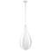 Savoy House Bali 16" Wide White Cashmere 6-Light Pendant