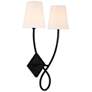 5_Savoy House Barclay 23" High Matte Black 2-Light Wall Sconce more views