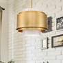 1_Savoy House Beacon 20" Wide Burnished Brass 4-Light Pendant