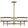 Savoy House Bellevue 30"W Natural Brass 5-Light Chandelier