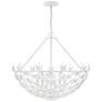 3_Savoy House Birch 28" Wide Bisque White 6-Light Pendant more views