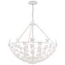 4_Savoy House Birch 28" Wide Bisque White 6-Light Pendant more views
