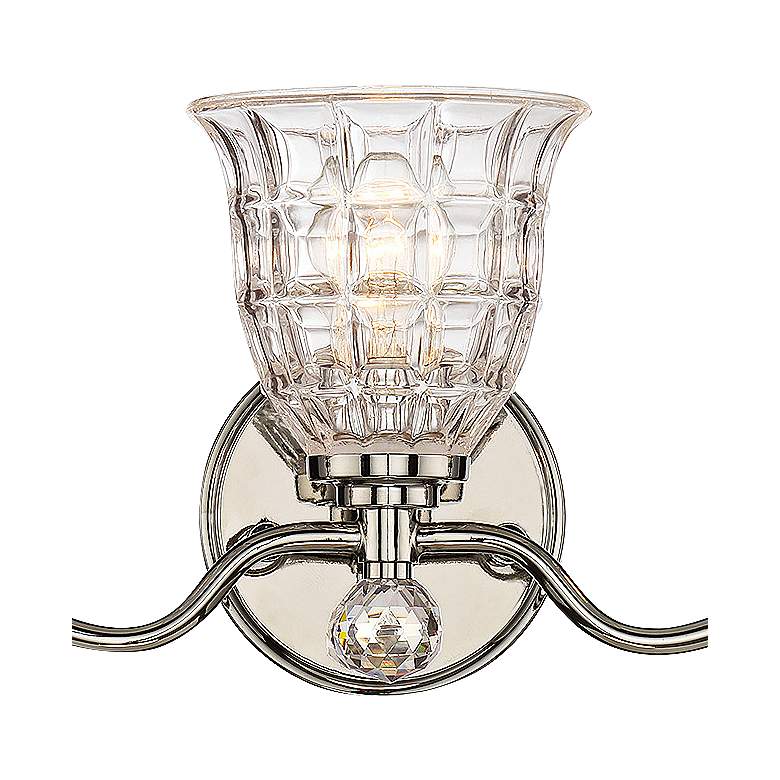 Image 3 Savoy House Birone 24 inchW 3-Light Polished Nickel Bath Light more views