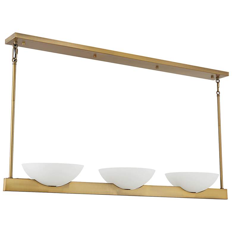 Image 2 Savoy House Biscayne 6.25" W Matte Black Integrated LED Linear Chandel more views