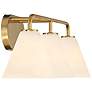 6_Savoy House Blair 25 1/2" Wide Warm Brass 3-Light Bath Light more views