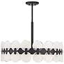 1_Savoy House Boca 27 1/2"W Matte Black 6-Light Chandelier