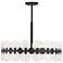Savoy House Boca 27 1/2"W Matte Black 6-Light Chandelier