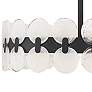 2_Savoy House Boca 27 1/2"W Matte Black 6-Light Chandelier more views
