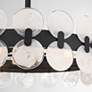 3_Savoy House Boca 35 1/2"W Matte Black 10-Light Chandelier more views