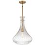 3_Savoy House Bristo 14" Wide Warm Brass Pendant Light more views