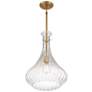 4_Savoy House Bristo 14" Wide Warm Brass Pendant Light more views