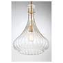 5_Savoy House Bristo 14" Wide Warm Brass Pendant Light more views