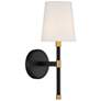 5_Savoy House Brody 16" High Matte Black Wall Sconce more views