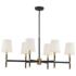 Savoy House Brody 41" Wide 6-Light Shade Chandelier