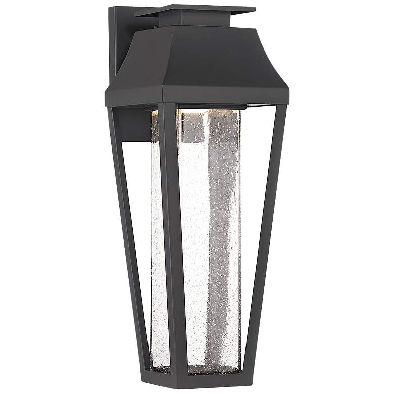 Image 1 Savoy House Brookline 17 1/2" LED Dark Sky Matte Black Outdoor Light