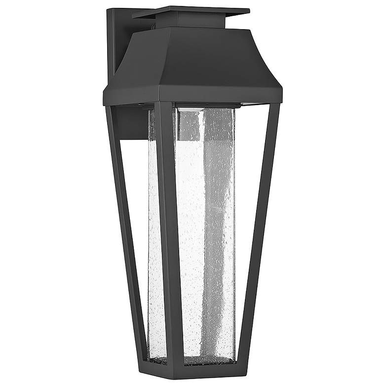 Image 3 Savoy House Brookline 17 1/2" LED Dark Sky Matte Black Outdoor Light more views