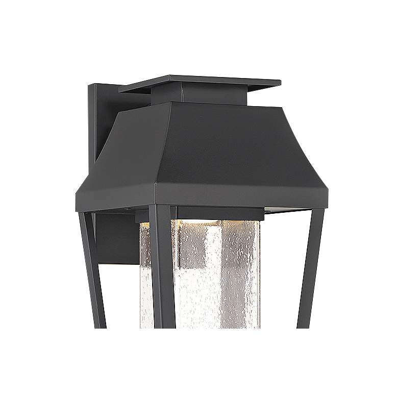 Image 2 Savoy House Brookline 20" Dark Sky LED Matte Black Outdoor Wall Light more views