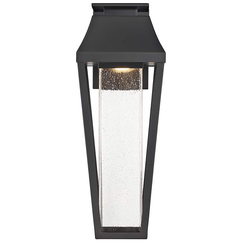 Image 4 Savoy House Brookline 20" Dark Sky LED Matte Black Outdoor Wall Light more views