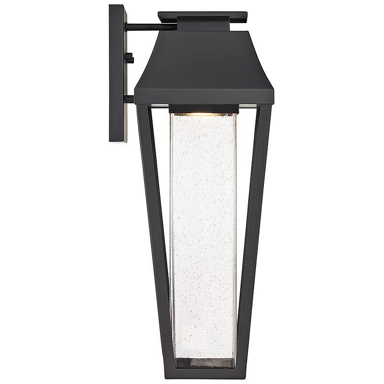 Image 6 Savoy House Brookline 20" Dark Sky LED Matte Black Outdoor Wall Light more views