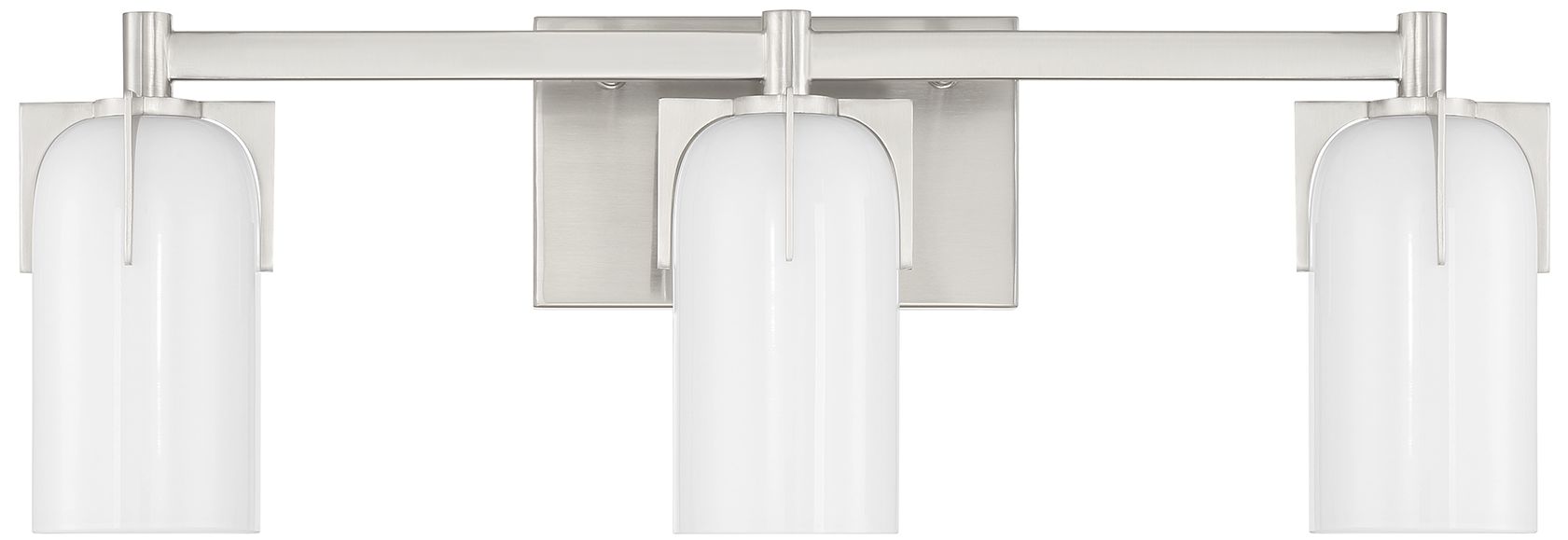 Image 2 Savoy House Caldwell 24"W Satin Nickel 3-Light Bath Light more views