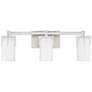 2_Savoy House Caldwell 24"W Satin Nickel 3-Light Bath Light more views