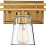 2_Savoy House Calhoun 24" Wide Warm Brass 3-Light Bath Light more views