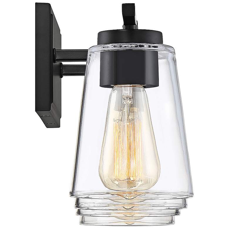 Image 6 Savoy House Calhoun 32" Wide Matte Black 4-Light Bath Light more views