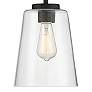 2_Savoy House Calhoun 8" Wide Matte Black Mini Pendant more views