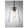 3_Savoy House Calhoun 8" Wide Matte Black Mini Pendant more views