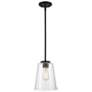 5_Savoy House Calhoun 8" Wide Matte Black Mini Pendant more views