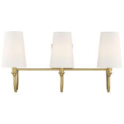 Savoy House Cameron 24" Wide Warm Brass 3-Light Bath Light