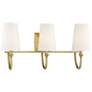 5_Savoy House Cameron 24" Wide Warm Brass 3-Light Bath Light more views